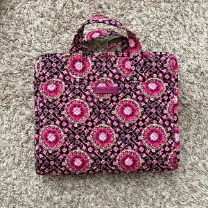 Vera Bradley Raspberry Medallion (retired print) hanging organizer